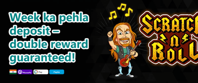 100% Welcome Match Bonus promotion banner